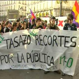 Los estudiantes toman Sol 