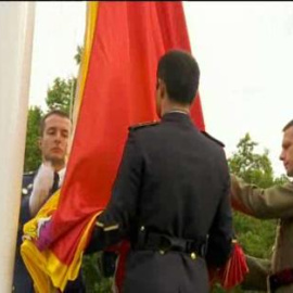 Ni pitidos ni abucheos en el desfile de la Fiesta Nacional