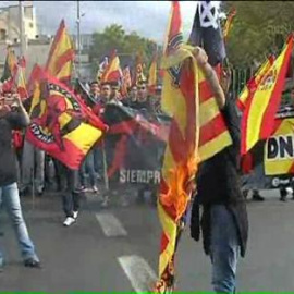 Tensión en Barcelona el Día de la Hispanidad
