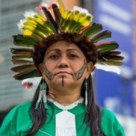 Nara Baré: "Todos los productos exportados a Europa vienen regados de sangre indígena"