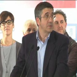 Patxi López: "Los resultados no son los que esperábamos"