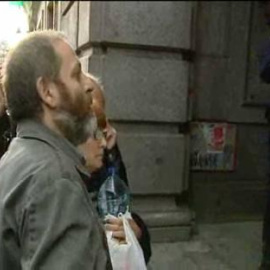 Encerrados durante horas en la sede central de Bankia 