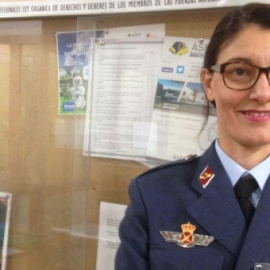 Imagen de Teresa Franco extraída de su cuenta de Twitter personal @Llampico