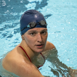 23/3/22-Lia Thomas durante la carrera de la NCAA, el 18 de marzo de 2022 (Estados Unidos).