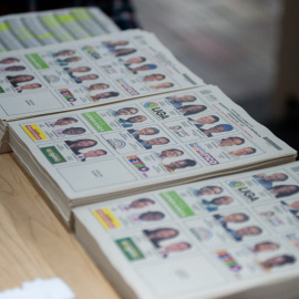 (19/6/2022) Papeletas para las elecciones de Colombia.