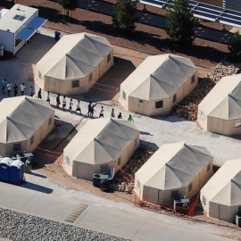 Las carpas de Tornillo. Reuters