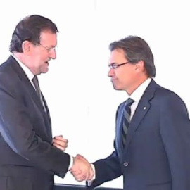 Artur Mas y Rajoy se reencuentran en Barcelona