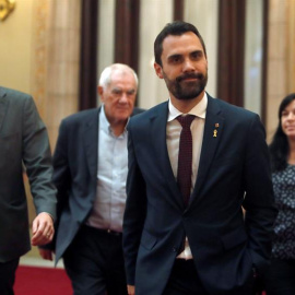 Torrent, hace unos días en el Parlament. EFE/Toni Albir