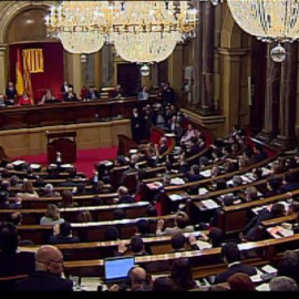 El parlamento catalán aprueba la declaración de soberanía