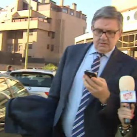 Carlos García Revenga, nada más conocerse su imputación 