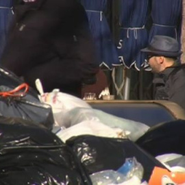 Octavo día de huelga en Sevilla y más de 5000 kilos de basura en las calles