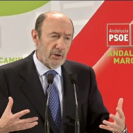 Rubalcaba: "En el momento más difícil tenemos al presidente con menos capacidad"