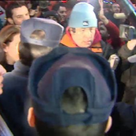 Ada Colau, recibida al grito de "Sí se puede"