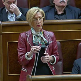 Rosa Díez reclama a Rajoy medidas contra la corrupción