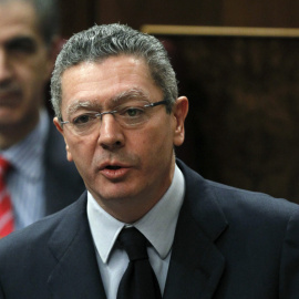 Gallardón insiste en que la justicia será gratuita para las mujeres maltratadas