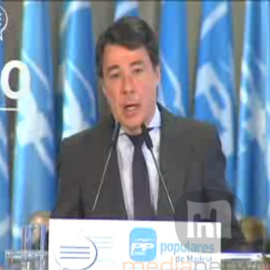 Ignacio González cree que es intolerable que el Obispo de Getafe diga que en Eurovegas habrá "blanqueo de capitales"