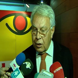 Felipe González espera que no haya un "Váyase sr. Rajoy" 