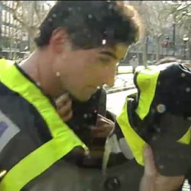 El director de Método 3, Francisco Marco, en el registro de la sede de la agencia de detectives