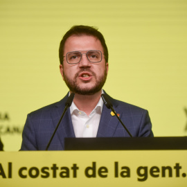 El presidenciable d'ERC, Pere Aragonès.