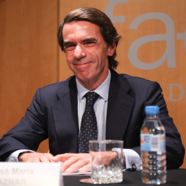 01/10/2018.- Aznar presenta la biografía 'Miguel Maura. La derecha republicana Ricardo Rubio'. EUROPA PRESS/Ricardo Rubio