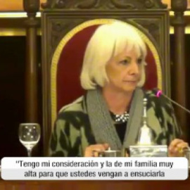 A Teófila Martínez se le quiebra la voz al defender que no cobró ni un duro ilegal 