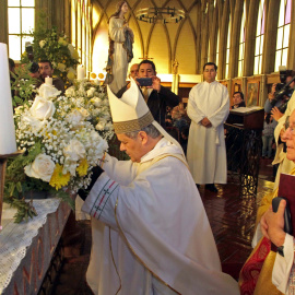 La Conferencia Episcopal de Chile (CECh) aclaró un documento que indicaba a los sacerdotes cómo actuar con los niños -Reuters/Carlos Gutierrez