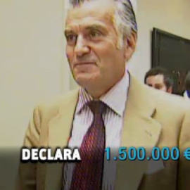 Bárcenas ganó cerca de 2 millones de euros, en 15 años, según su declaración de la renta
