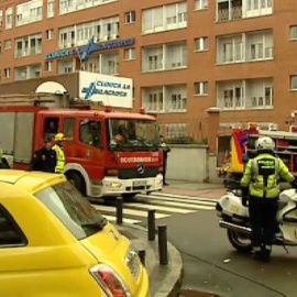 Explosión en la clínica La Milagrosa de Madrid