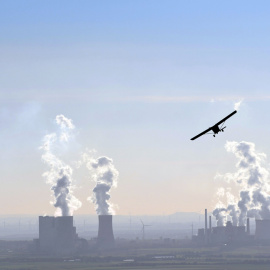 Una central térmica del carbón en Dormagen, al oeste de Alemania. AFP