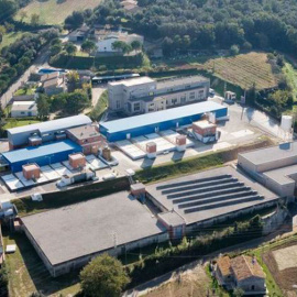 Imatge de la planta d'Aigües de Girona.