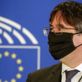 Imagen de archivo del expresidente catalán Carles Puigdemont
