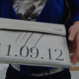 Funda de tableta con la fecha de la última diada