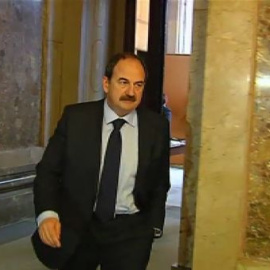 El diputado de Ciu Xavier Crespo guarda silencio