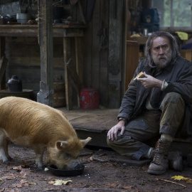 Nicolas Cage, en una escena de 'Pig'