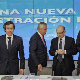 Floriano insinua que el PP no pactará con Bárcenas la demanda por despido improcedente