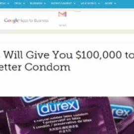 Bill Gates premiará con 78.000 euros a quien diseñe el preservativo perfecto
