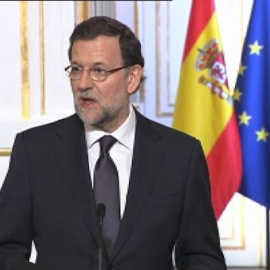 Rajoy elude hablar de la imputación de Angel Sanchís: "Estamos a lo que decidan los tribunales de justicia"