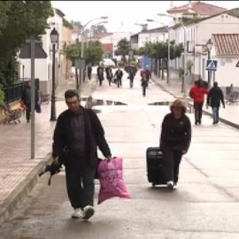 Los 600 vecinos de Barbaño evacuados por riesgo de inundaciones