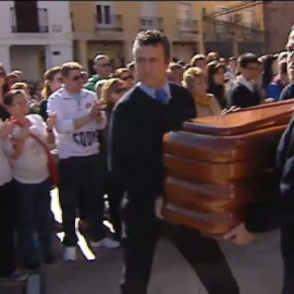 Dolorosa despedida a los dos hermanos y su abuela asesinados en Ciudad Real