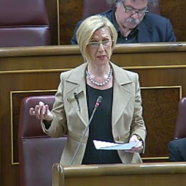 Rosa Díez: "Es de interés general saber qué habló con Urkullu y Mas"