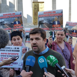 Jesús Domínguez, víctima del Alvia