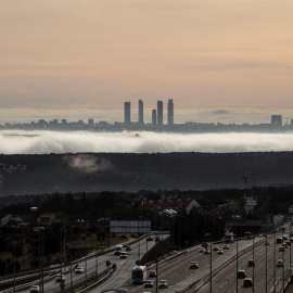 Vista de la ciudad de Madrid.