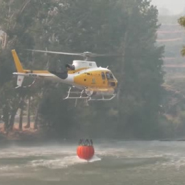 Todos los esfuerzos se centran en apagar el incendio del Jerte, en Cáceres
