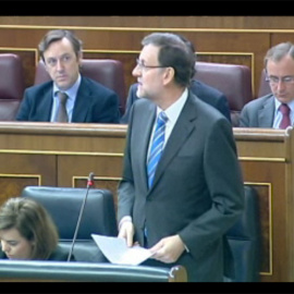 Rajoy admite que el PP está en contra de la iniciativa popular contra los desahucios