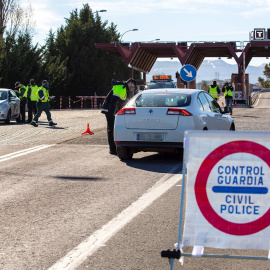 16/01/2021.- Dispositivo especial de seguridad en Logroño debido a las medidas para frenar el aumento de casos.