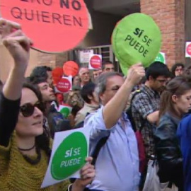 Los afectados por las hipotecas y participaciones preferentes acuden al Parlamento Europeo