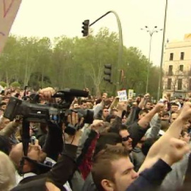 Disturbios en Madrid