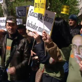 Primera protesta militar contra el gobierno de Mariano Rajoy.