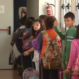 La crisis impone la jornada continua en muchos colegios españoles