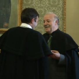 Vicente del Bosque, caballero de Honor de la 